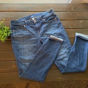 Loft Modern Skinny Jeans Medium Wash Size 8